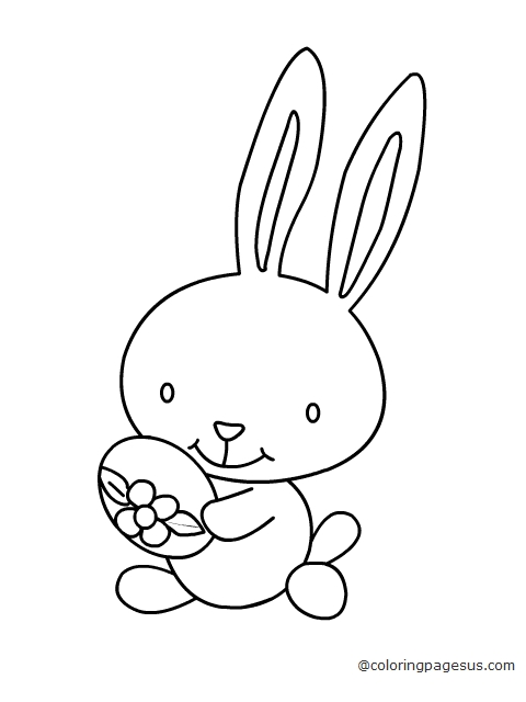 easter02 coloring page