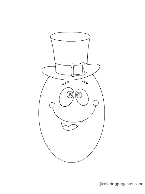 easter05 coloring page