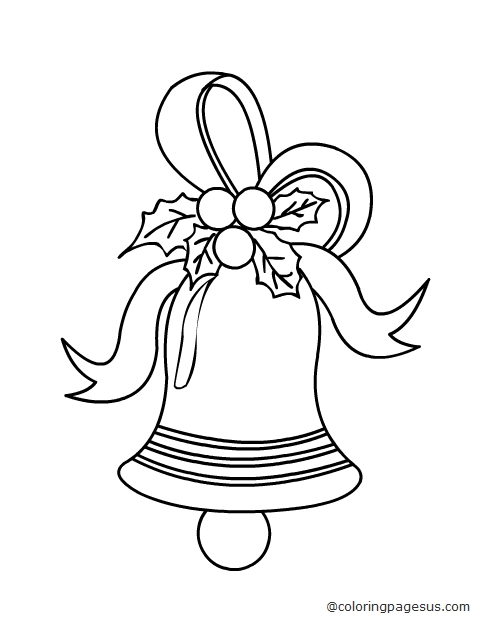 jinglebell03 coloring page