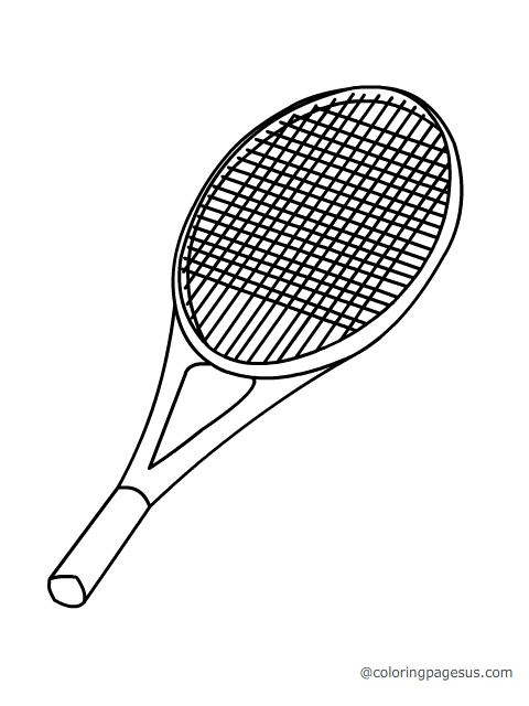 lawntennis02 coloring page