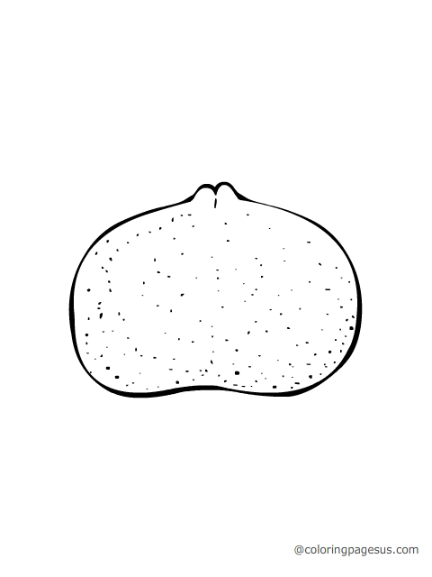 orange03 coloring page