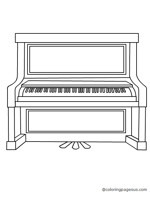 piano03 coloring page