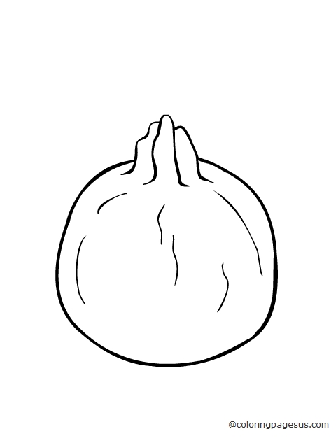 pomegranate01 coloring page