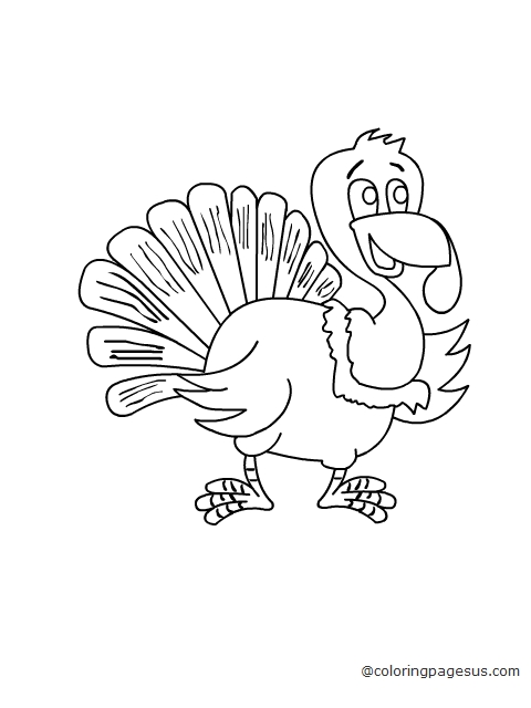 thanksgiving05 coloring page