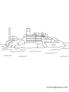 alcatraz03 coloring page