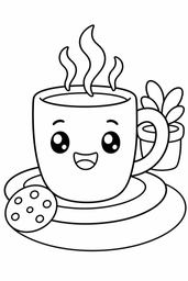 Coffee Mug coloring page