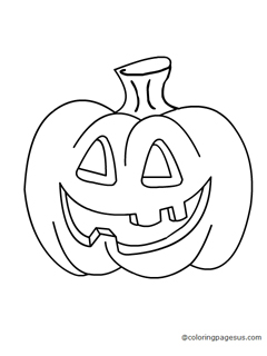 halloween01 coloring page
