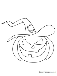 halloween03 coloring page