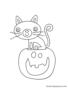 halloween11 coloring page