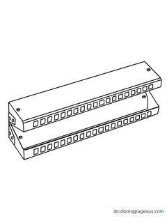 harmonica03 coloring page