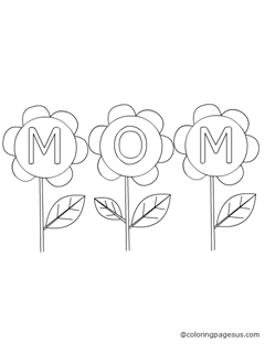 mothersday05 coloring page