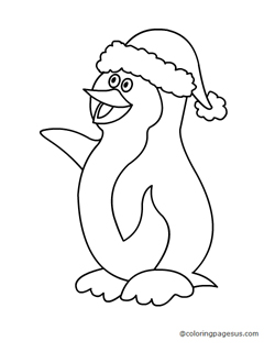 penguin04 coloring page