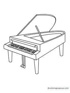 piano02 coloring page