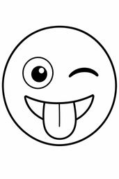 Silly Face coloring page