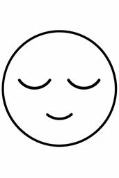 Sleepy Face coloring page