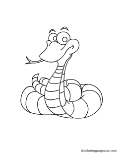 snake03 coloring page